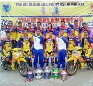 Para pembalap Kabupaten Batanghari